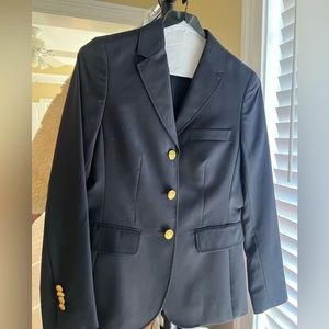 Brooks brothers navy blazer size 0P